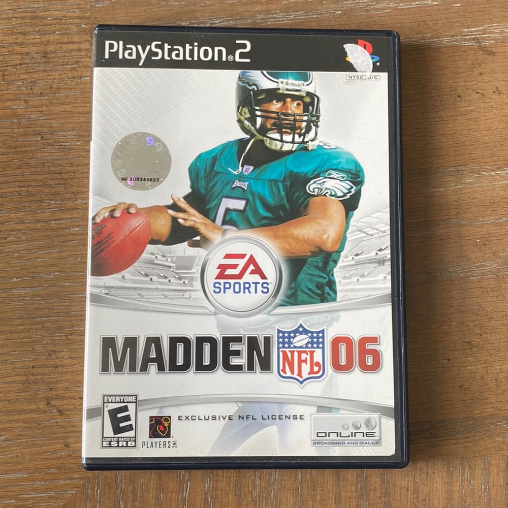 Original "Madden 2006" PlayStation 2 Game
